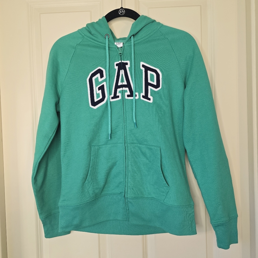 EUC Green Zip Up Jacket